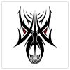 tribal mask pic tattoos